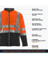 Фото #17 товара Men's High Visibility Insulated Softshell Jacket with Reflective Tape