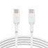 Фото #15 товара Belkin CAB003BT2MWH - 2 m - USB C - USB C - White