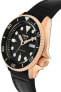 Фото #4 товара Seiko 5 Specialist Men's Stainless Steel Watch with Leather and Silicone Strap
