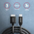 AXAGON BUMM3-CM10AB - 1 m - Micro-USB B - USB C - USB 3.2 Gen 1 (3.1 Gen 1) - 5000 Mbit/s - Black