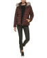 ფოტო #5 პროდუქტის Women's Faux-Fur-Trim Hooded Puffer Coat