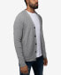 Фото #3 товара Men's Basic Ribbed Cardigan