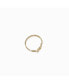 Фото #2 товара Dainty Wrap Cross Ring Gold