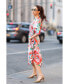 Фото #6 товара Платье Jessie Zhao New York Ramona Watermelon средней длины смокинг