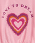 Фото #13 товара Пижама футболка и шорты Carter's Kid 2-Piece Heart Loose Fit