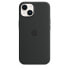 Фото #4 товара Чехол силиконовый для Apple iPhone 14 с технологией MagSafe - Midnight - Apple - iPhone 14 - 15.5 см (6.1") - Черный
