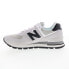 New Balance 574 ML574DMG Mens Gray Suede Lace Up Lifestyle Sneakers Shoes