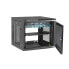 Фото #6 товара StarTech.com 9U Wall-Mount Server Rack Cabinet - Up to 19 in. Deep - Wall mounted rack - 9U - 90 kg - Cable management - 21 kg - Black