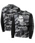 Фото #1 товара Men's Black Minnesota Vikings Camo Long Sleeve T-shirt