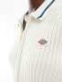 Фото #5 товара Dickies elkhart knitted zip cardigan in off white ecru