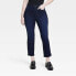 Фото #3 товара Women's High-Rise Bootcut Jeans - Universal Thread Dark Blue 2 Short