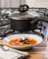 Фото #2 товара Aluminum 2 Quart Evolve Non-Stick Saucepan with Glass Lid