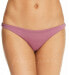 Фото #1 товара Vitamin A 261067 Women Luciana Bikini Bottom Swimwear Dusty Rose Size Small