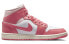 Air Jordan 1 Mid 'Strawberries and Cream' BQ6472-186 Sneakers