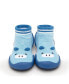 Фото #1 товара Baby Boy First Walk Sock Shoes Piglet Blue