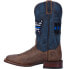Dan Post Boots Thin Blue Line Square Toe Cowboy Mens Blue, Brown Casual Boots D