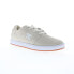 DC Crisis 2 ADYS100647 Mens Gray Suede Skate Inspired Sneakers Shoes