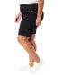 Plus Size Shape Effect Pull-On Denim Bermuda Shorts