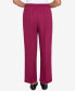 ფოტო #2 პროდუქტის Petite Wine Country Classic Slant Pocket Medium Length Pants