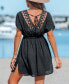 ფოტო #4 პროდუქტის Women's Dolman Sleeve Cover-Up Dress