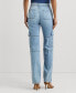 Фото #2 товара Women's Straight Cargo Jeans