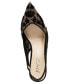 Фото #4 товара Women's Nikki Embroidered Slingback Evening Pumps