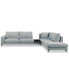 Фото #2 товара Lydney 139" 2-Pc. Fabric Sectional, Created for Macy's