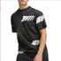 Фото #1 товара Puma Amg Statement Graphic Crew Neck Short Sleeve T-Shirt Mens Black Casual Tops