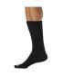 Фото #1 товара Big & Tall Diabetic Crew Socks With Extra Wide Footbed