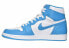 Кроссовки Nike Air Jordan 1 Retro UNC (Белый, Голубой)
