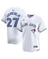 ფოტო #1 პროდუქტის Men's Vladimir Guerrero Jr. White Toronto Blue Jays Home Limited Player Jersey