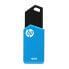 Фото #8 товара HP v150w - 16 GB - USB Type-A - 2.0 - Slide - Black - Blue