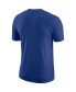 Фото #4 товара Men's Blue Philadelphia 76ers 2022/23 City Edition Courtside Max90 Vintage-Like Wash T-shirt