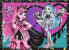 Фото #4 товара Пазл для детей Trefl PUZZLE 4w1 Elekryzujący dzień Monster High 34655