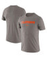 Фото #1 товара Men's Heather Gray Clemson Tigers Velocity Performance T-shirt