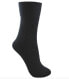 Ecco Women's 186714 Black Trouser Crew Cut Socks 2 Pack Size 9-11
