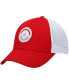 Men's Red, White New Mexico Lobos Motto Trucker Snapback Hat