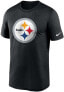 Фото #2 товара Men's Pittsburgh Steelers Logo Essential Legend Performance T-Shirt