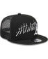 Фото #2 товара Men's Black Oakland Athletics Street Trucker 9FIFTY Snapback Hat