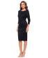 ფოტო #3 პროდუქტის Women's Long-Sleeve Ruffled Lace Midi Dress