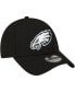 Men's Black Philadelphia Eagles The League 9FORTY Adjustable Hat