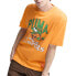 Puma Carrots X Graphic Crew Neck Short Sleeve T-Shirt Mens Orange Casual Tops 62