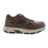 Фото #2 товара Skechers Work Relaxed Fit Max Stout Alloy Toe Mens Brown Athletic Shoes