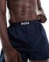 Фото #4 товара Boss Bodywear 2 pack boxer short in beige/navy