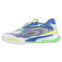 Фото #6 товара Puma RsFast Paradise Lace Up Mens Blue, White Sneakers Casual Shoes 382622-01