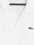 Фото #3 товара Lacoste slim fit pique polo in white