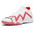 Фото #2 товара Puma Future Ultimate Cage Turf Training Soccer Mens Red, White Sneakers Athletic