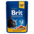 ფოტო #1 პროდუქტის BRIT Premium Cat Salmon And Trout 100g Wet Cat Food