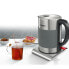 Фото #2 товара Электрический чайник Bosch TWK7S05 - 1.7 L - 2200 W - Черный - Серый - Индикатор уровня воды - Защита от перегрева - Беспроводной