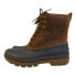 Фото #4 товара Sperry Men's Waterproof Ice Bay Flannel Lined Thinsulate Boot (Navy/Tan, 8M)